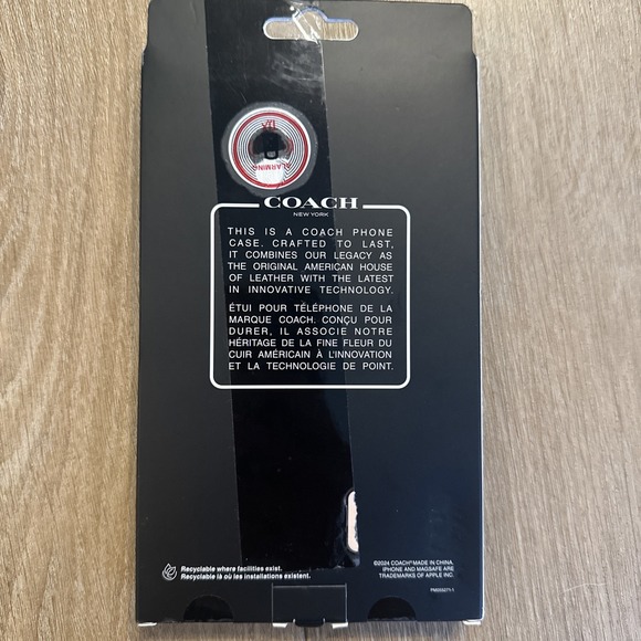 Coach Pink Rexy iPhone 15 Pro Max Case with MagSafe - Picture 4 of 4